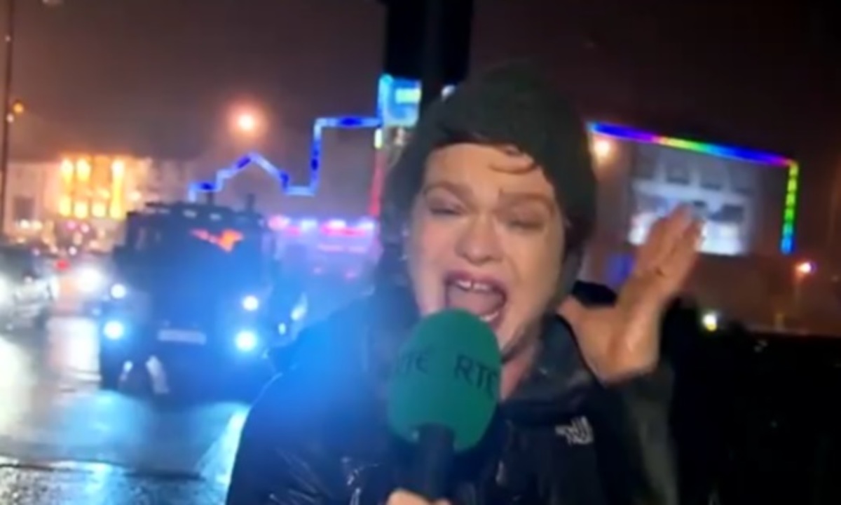 Η ρεπόρτερ που έγινε viral στο ιντερνετ λόγω του καιρού!