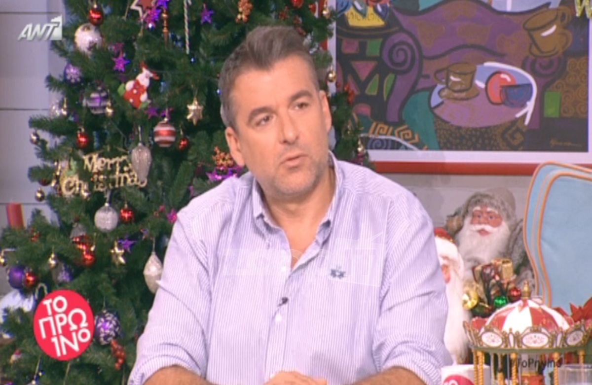 Ο Γιώργος Λιάγκας μίλησε για το διαζύγιο των γονιών του