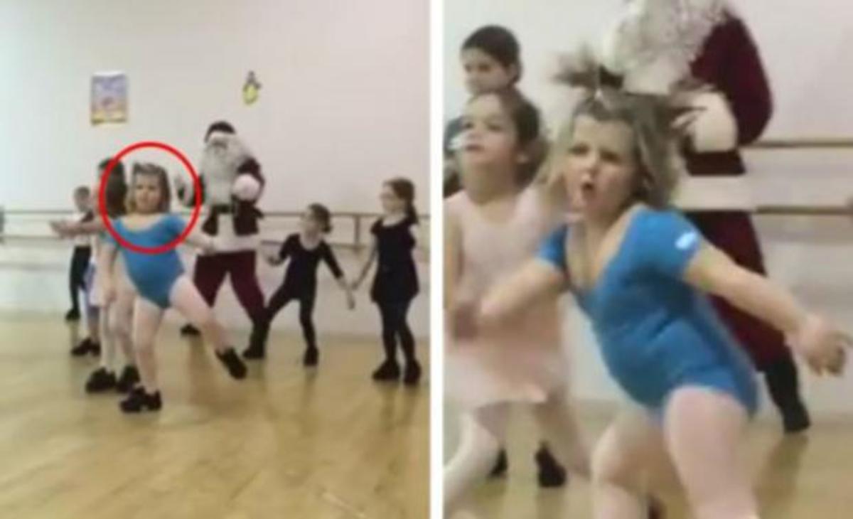 Η ξέφρενη χορογραφία της 4χρονης που σαρώνει στο facebook!