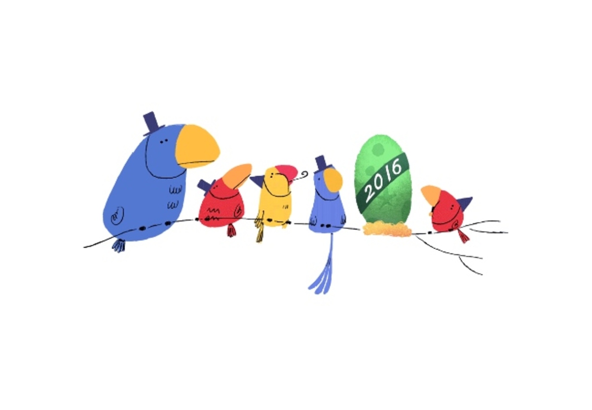 Παραμονή Πρωτοχρονιάς: Το τελευταίο doodle της Google για το 2015!
