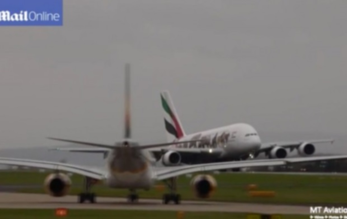 Τρόμος στον αέρα! Airbus “παλεύει” να προσγειωθεί (VIDEO)