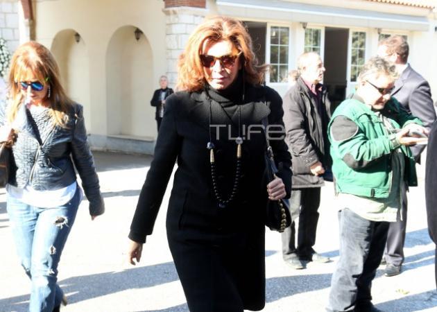 Άννα Συνοδινού: Θλίψη στην κηδεία της ηθοποιού και πολιτικού