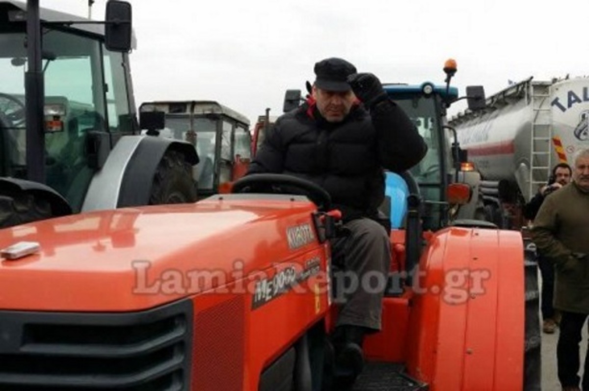 Ο Γκλέτσος πήρε το τρακτέρ και πάει… μπλόκο!