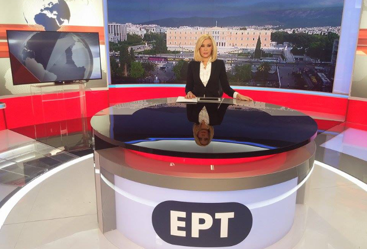 Έκοψαν την Αντριάνα Παρασκευοπούλου από το δελτίο ειδήσεων της ΕΡΤ ένα μήνα μετά το τροχαίο!