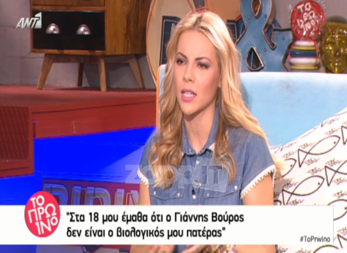 Μαρία Λουίζα Βούρου: «Στα 18 μου έμαθα ότι ο Γιάννης Βούρος δεν είναι βιολογικός μου πατέρας»