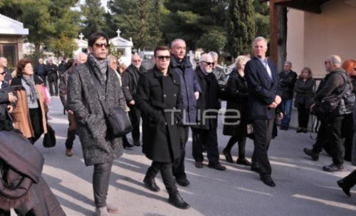 Θλίψη στην κηδεία της Νατάσας Μανίσαλη