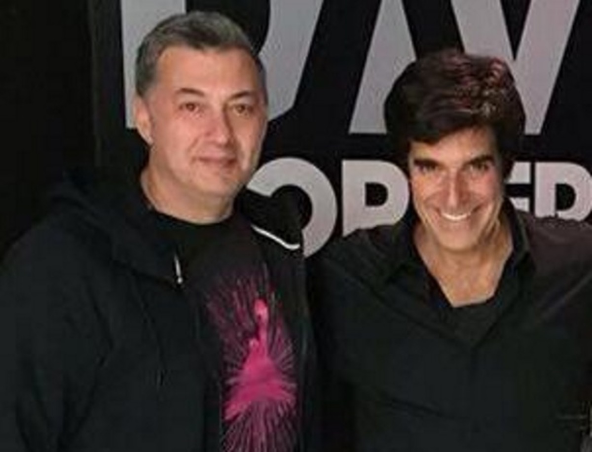 Νίκος Μακρόπουλος: Η συνάντηση του με τον David Copperfield στην Αμερική