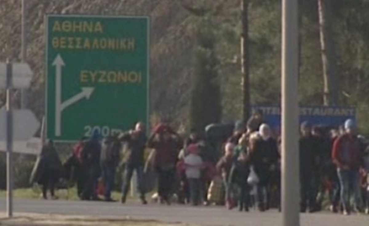Αστυνομική επιχείρηση στην Ειδομένη – Απέκλεισαν δημοσιογράφους