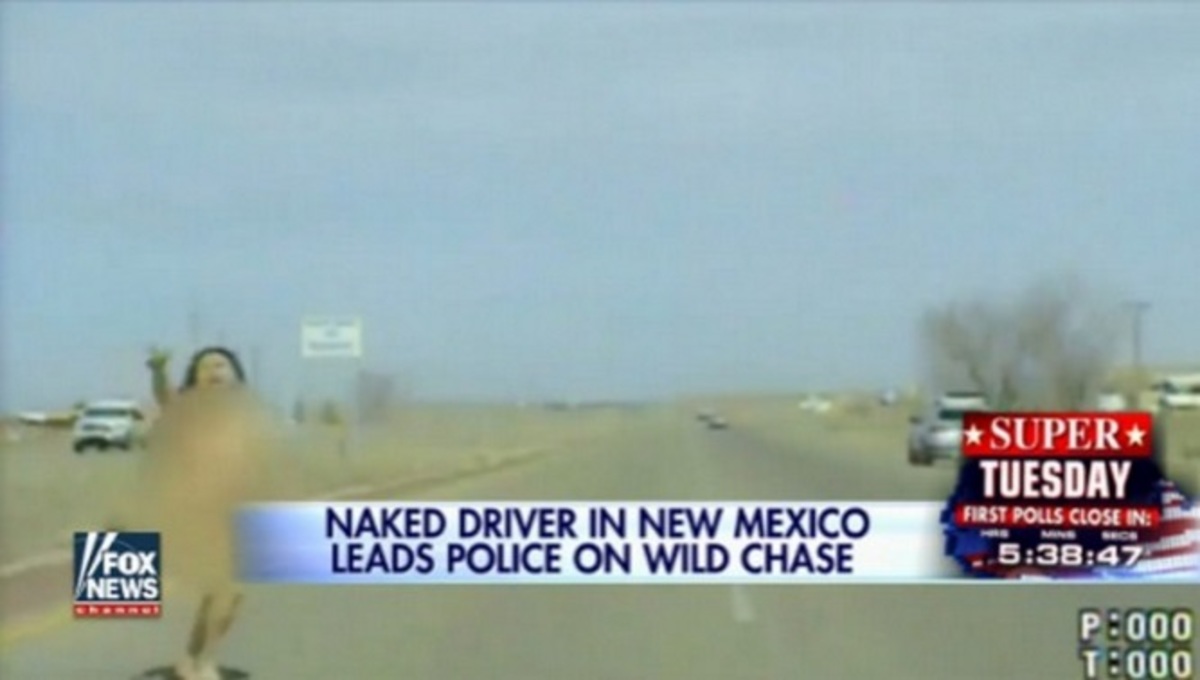 Έτρεχε γυμνή στους δρόμους μετά από τροχαίο – Απίστευτη καταδίωξη