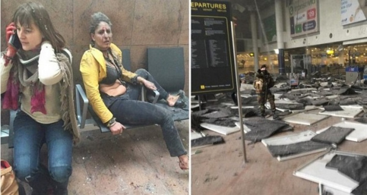 Τρόμος στην Ευρώπη! Εκρήξεις στο αεροδρόμιο των Βρυξελλών και στο Μετρό!