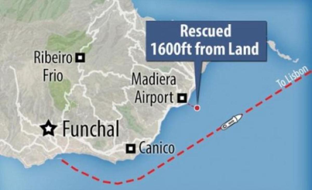 Ρεσιτάλ βλακείας! Πήδηξε στον Ατλαντικό για να προλάβει κολυμπώντας το κρουαζιερόπλοιο