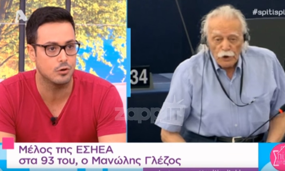 Μέλος της ΕΣΗΕΑ στα 93 του ο Μανώλης Γλέζος