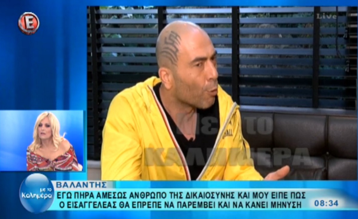 Βαλάντης: «Όταν άκουσα τις δηλώσεις του Νότη Σφακιανάκη πήρα κατευθείαν ανθρώπους της δικαιοσύνης»