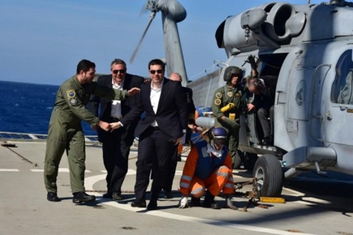 Πάσχα στη φρεγάτα Αδρίας για Αλέξη Τσίπρα και Πάνο Καμμένο!