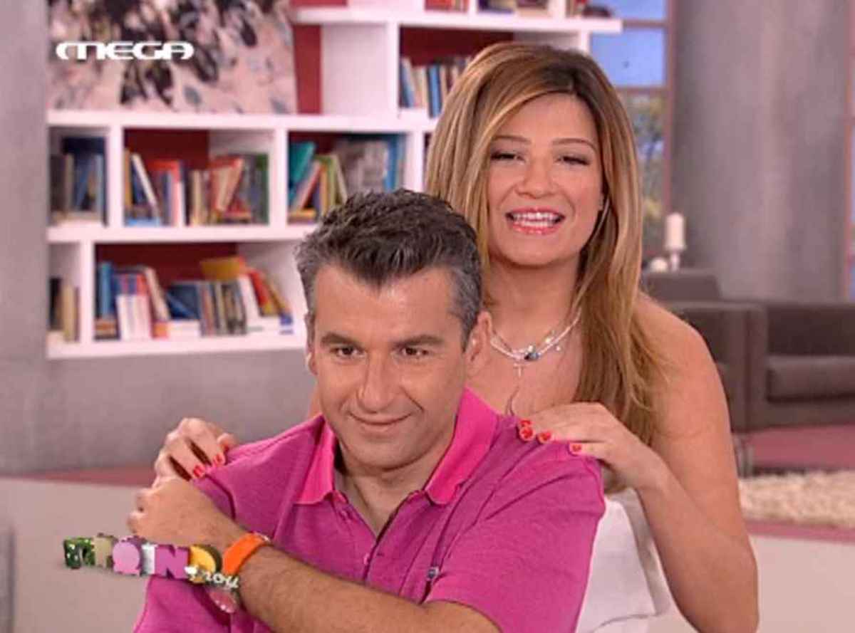 Ο Λιάγκας ζήλεψε και η Φαίη του έκανε… χαδάκια on air