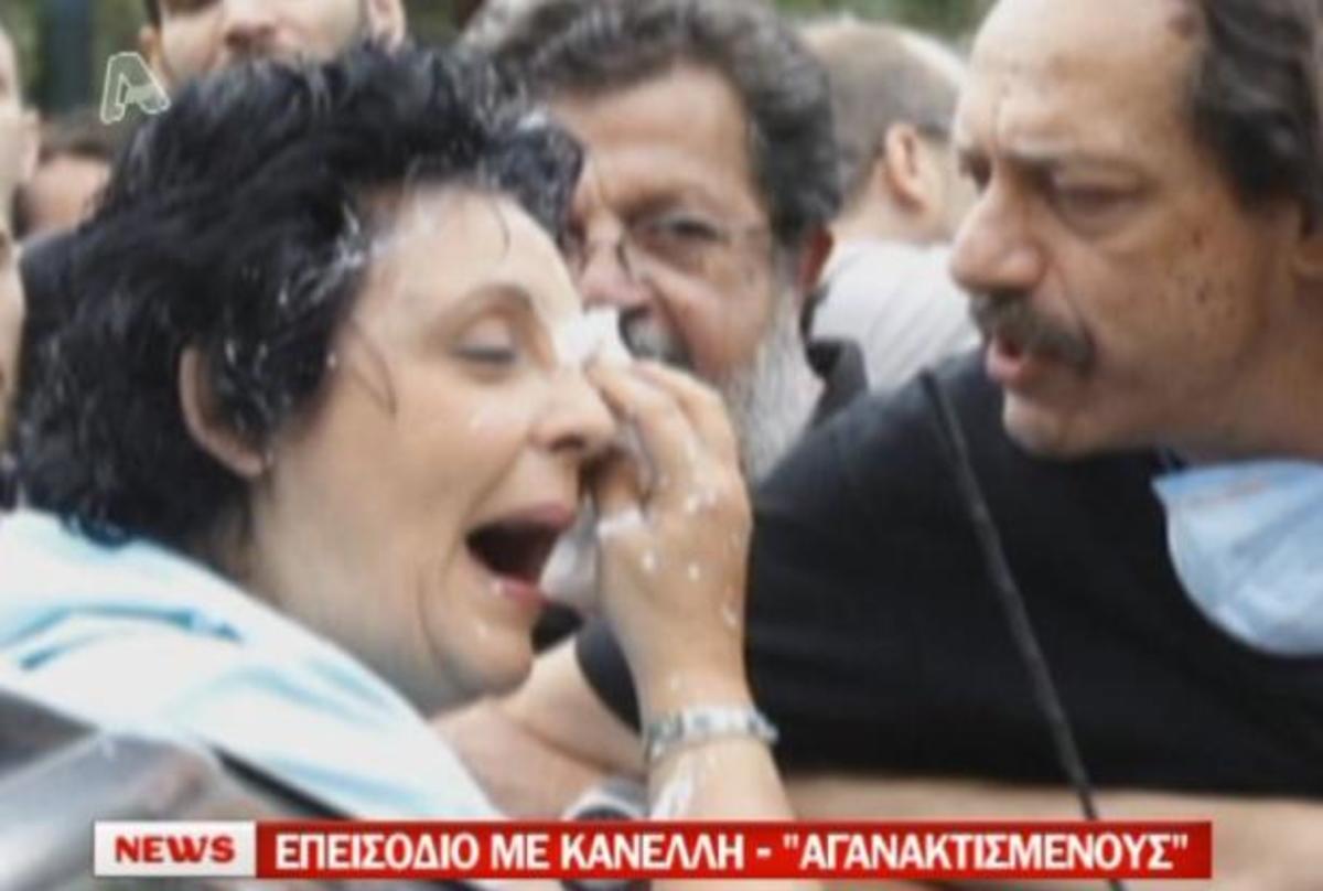 Το γιαούρτωμα της Λιάνας Κανέλλη!