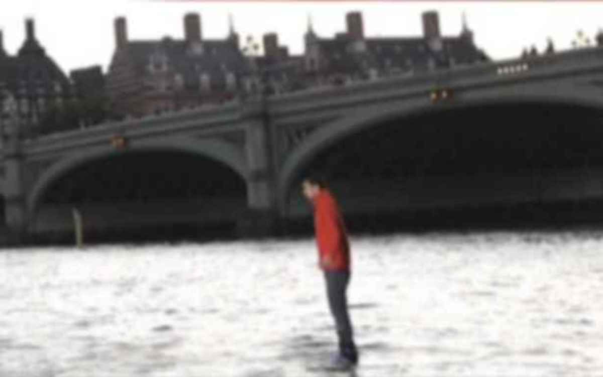 Περπάτησε στο νερό…