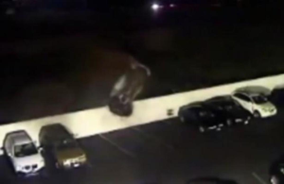 Η κάμερα κατέγραψε απίστευτο τροχαίο – Ο οδηγός δεν έπαθε τίποτα!