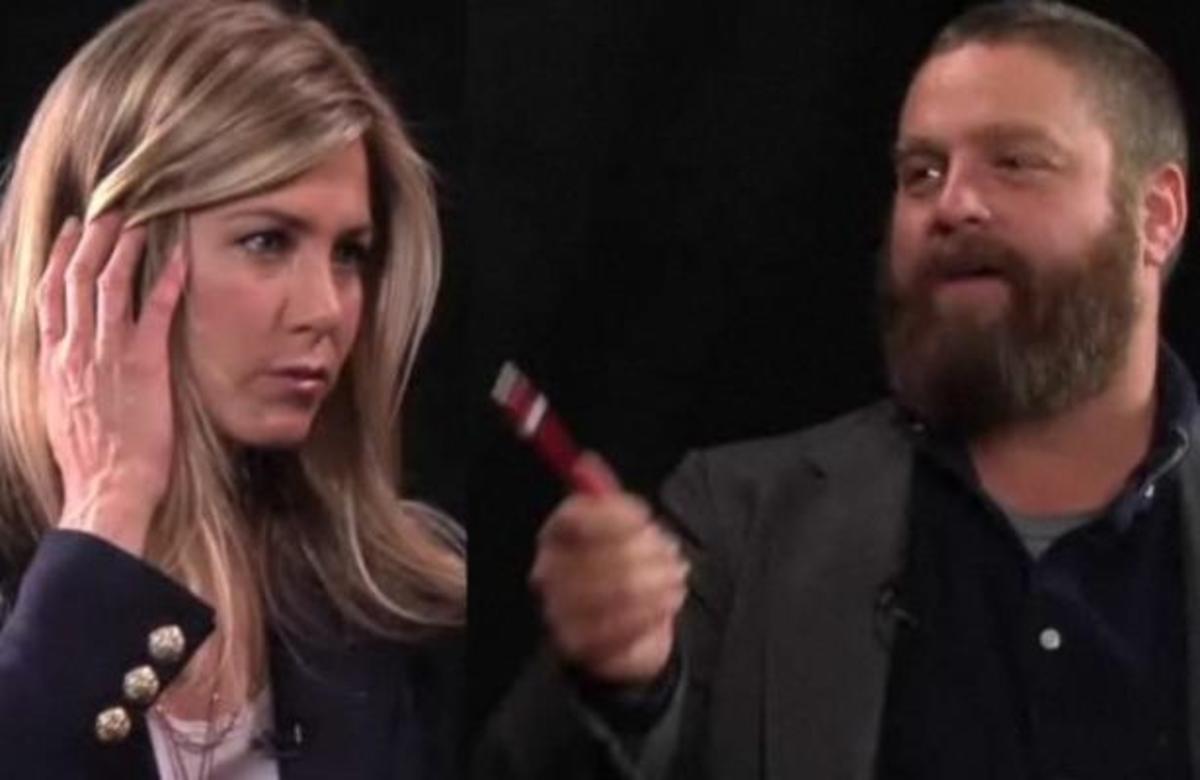 Όταν η Άνιστον συνάντησε τον Γαλιφιανάκη!