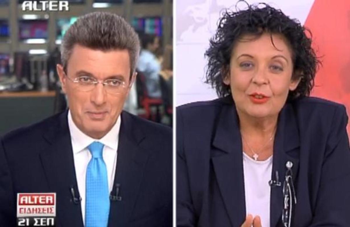 Η επιστροφή του Νίκου Χατζηνικολάου στο δελτίο ειδήσεων και το σχόλιο της Κανέλλη
