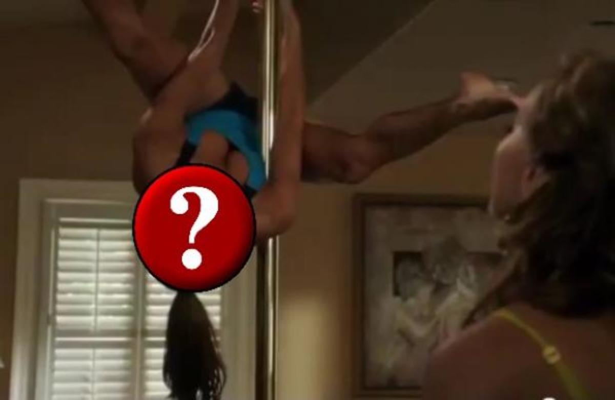 Ποια ηθοποιός μαθαίνει χορό σε στύλο;