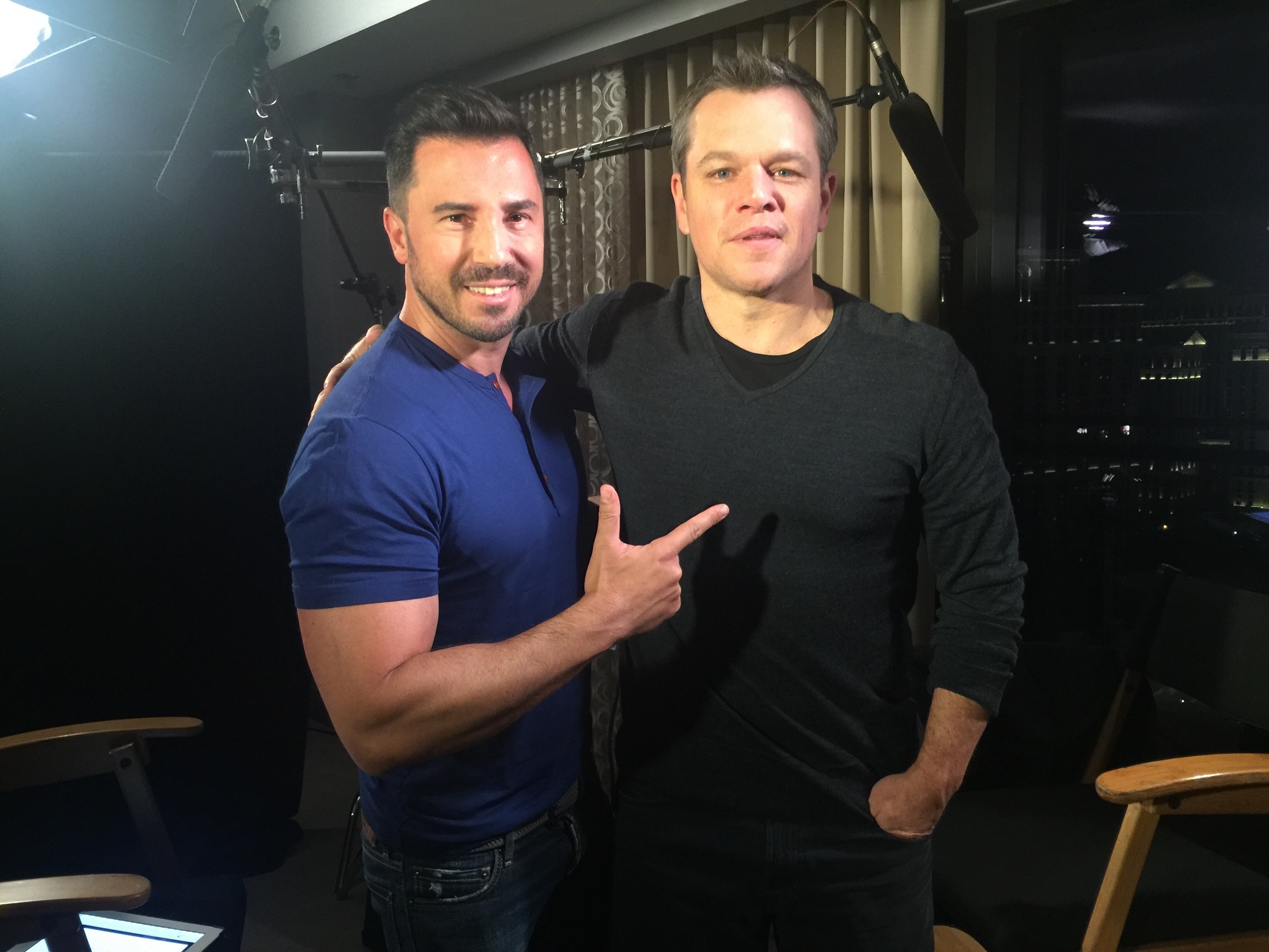 Ο Ματ Ντέιμον μιλάει για όλα στον Γιώργο Σατσίδη