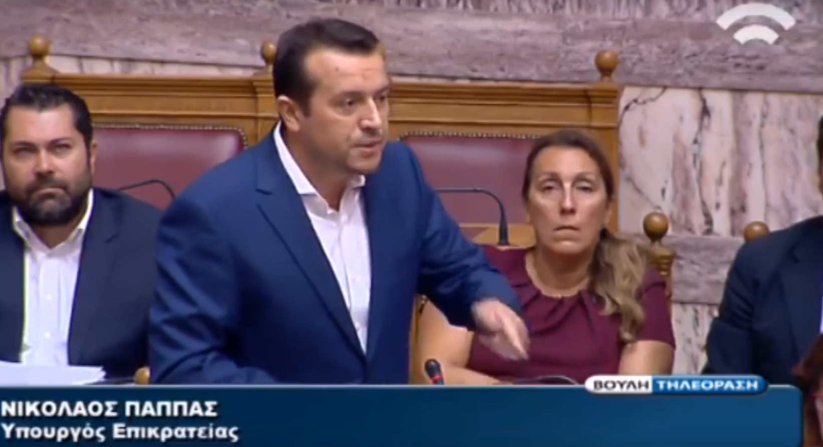 Νέα επίθεση Παππά σε καναλάρχες: «Κοντομηνάς, Βαρδινογιάννης και Αλαφούζος στήνουν δελτία ειδήσεων»