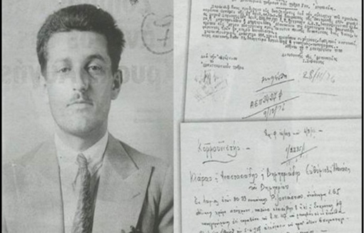 Άρης Βελουχιώτης: Με κοστούμι στον απόρρητο φάκελο της Ασφάλειας