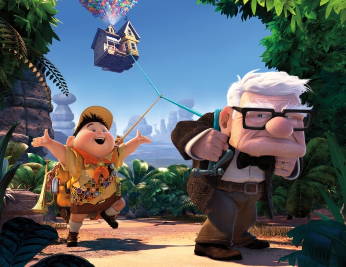 "UP"
(L-R) Russell and Carl Fredricksen
©Disney