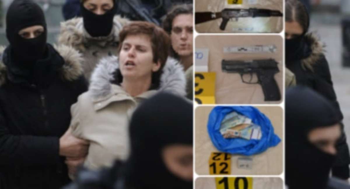 Πόλα Ρούπα: Καλάσνικοφ, πιστόλια και μετρητά στο “κρησφύγετο” της Ηλιούπολης