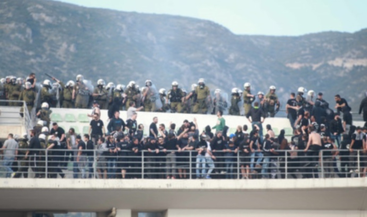 Τελικός Κυπέλλου: Ημέρα ντροπής! Χάος και επεισόδια – Τροπαιούχος ο ΠΑΟΚ