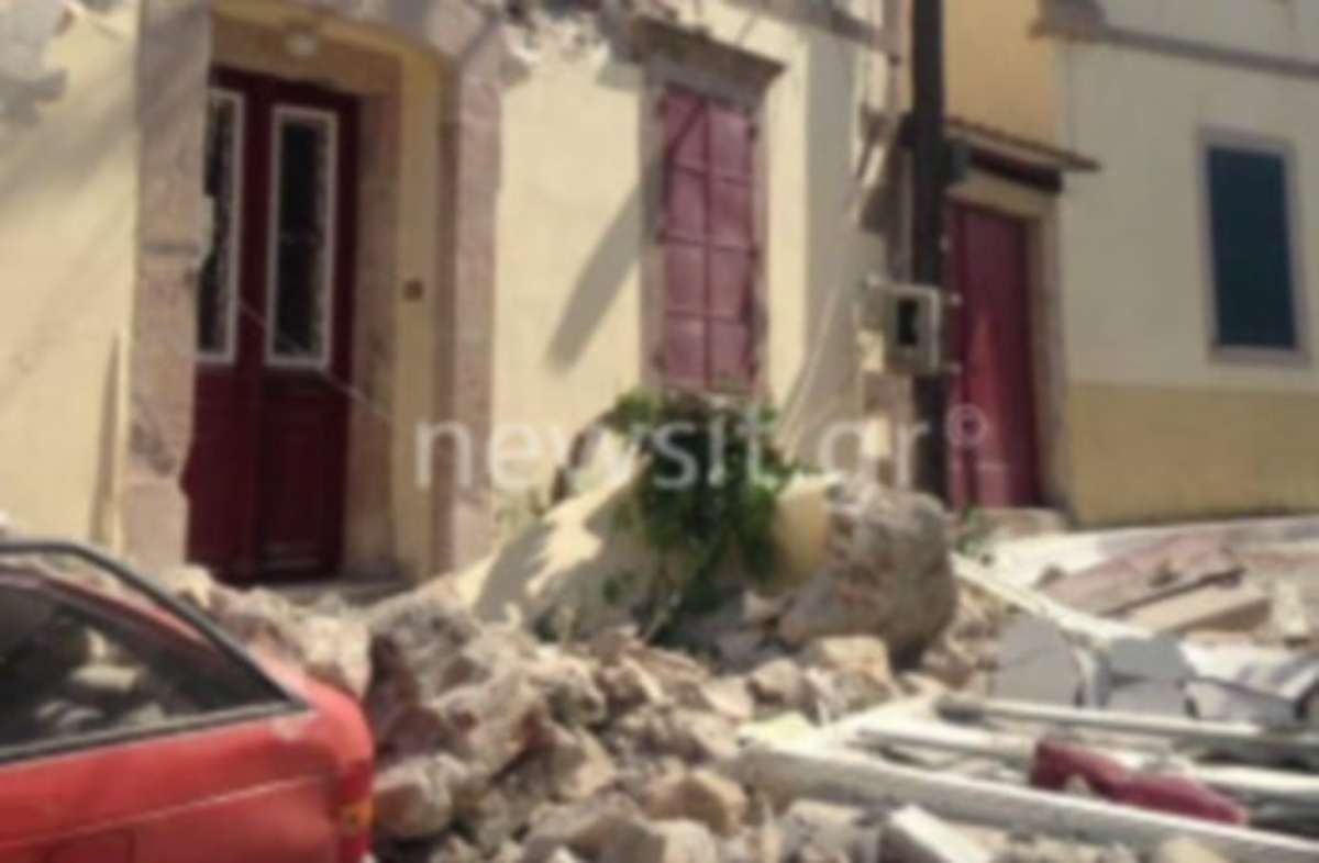 Ισχυρός μετασεισμός ταρακούνησε τη Λέσβο