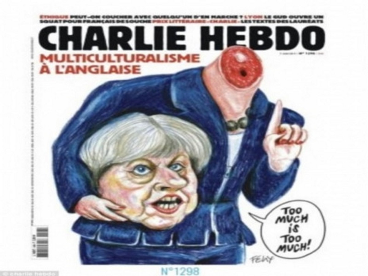 Αγγλικές εκλογές: Το Charlie Hebdo “αποκεφαλίζει” την Τερέζα Μέι! [pics]