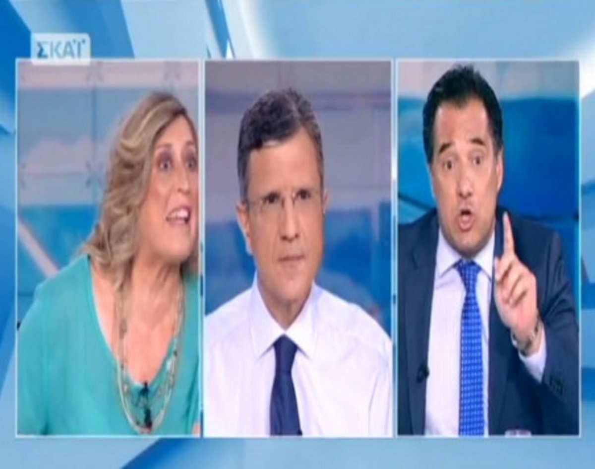 Σκοτωμός Άδωνι – Καρακώστα… live! Τους έκοψαν στον “αέρα”! [vid]
