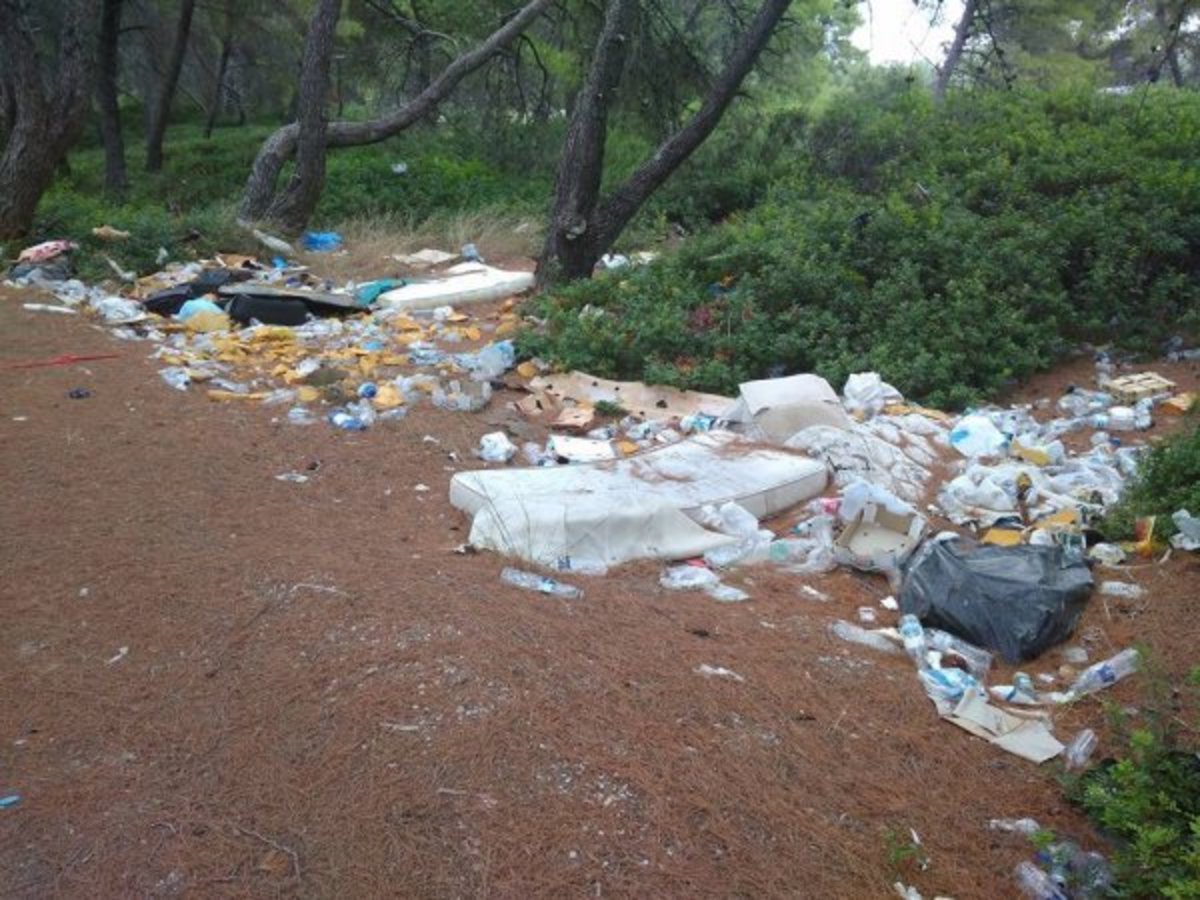 Χαλκιδική: Εικόνες ντροπής σε διάσημη παραλία της Κασσάνδρας