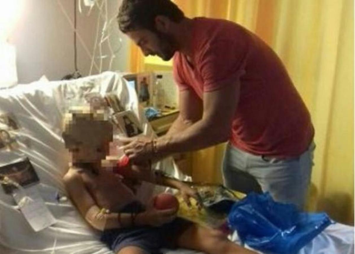 Μεγαλείο ψυχής από τον Γιώργο Αγγελόπουλο – Στο νοσοκομείο για να δει άρρωστο παιδάκι!