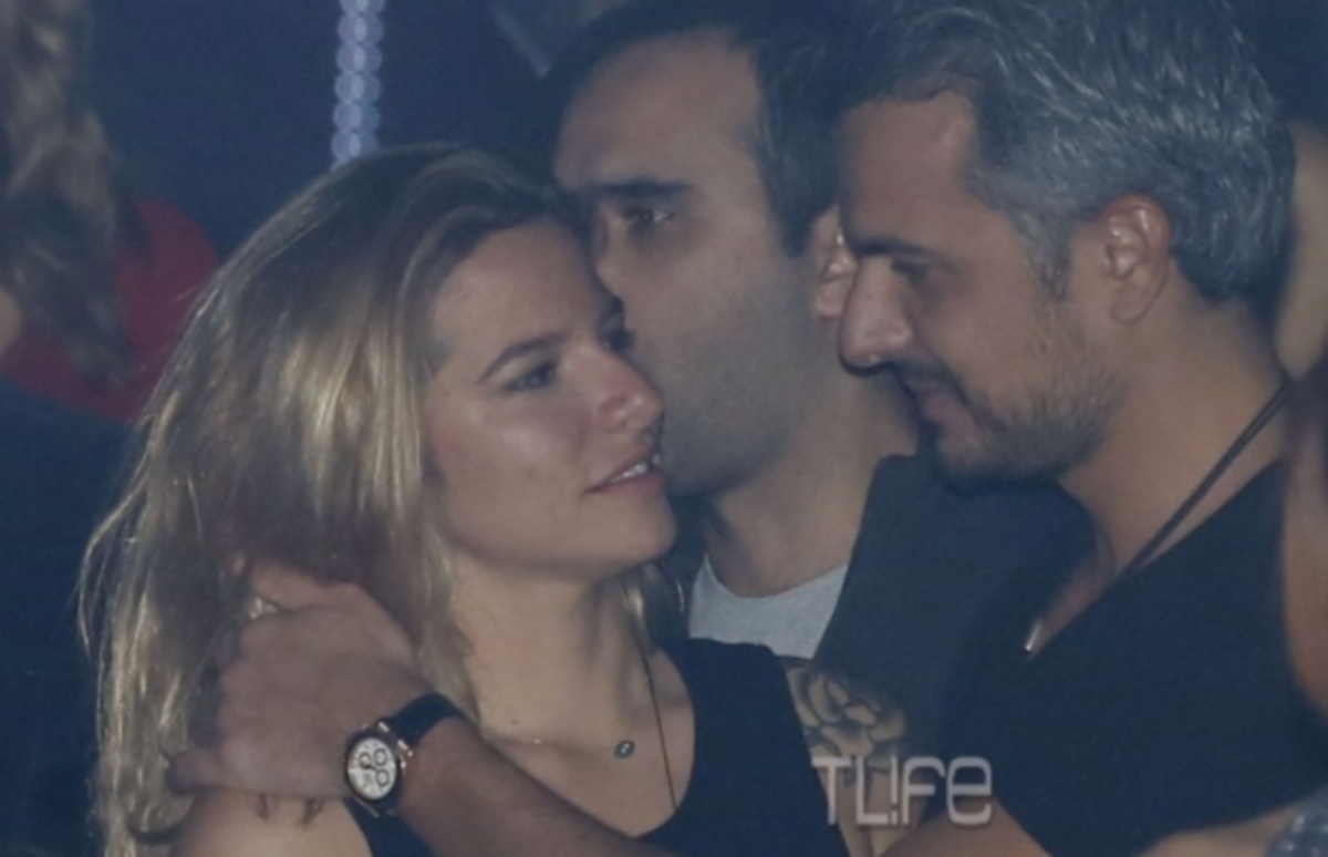 Εριέττα Κούρκουλου: Διασκέδασε με τον σύντροφό της στον Σάκη Ρουβά!