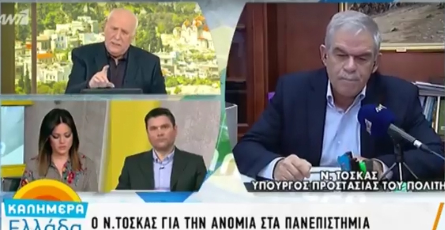 Τόσκας: Απειλητική επιστολή στον Νίκο Κοτζιά – «Έχουμε τρεις σφαίρες για σένα»