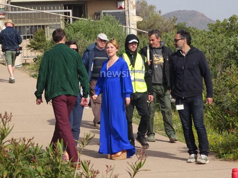 Αχάραγα στο Σούνιο ξεκίνησαν τα γυρίσματα του BBC [pics, vid]