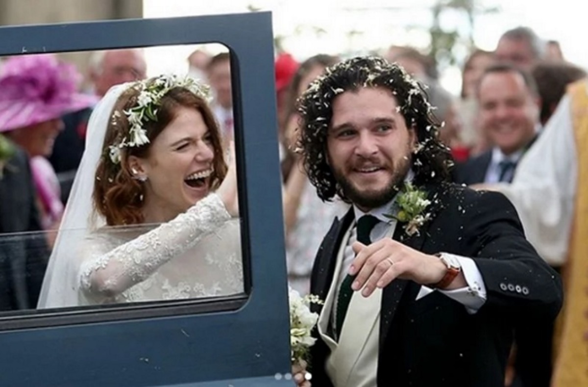 Λαμπερός γάμος στη Σκωτία για τον Jon Snow και την Ygritte του Game of Thrones! [pics]