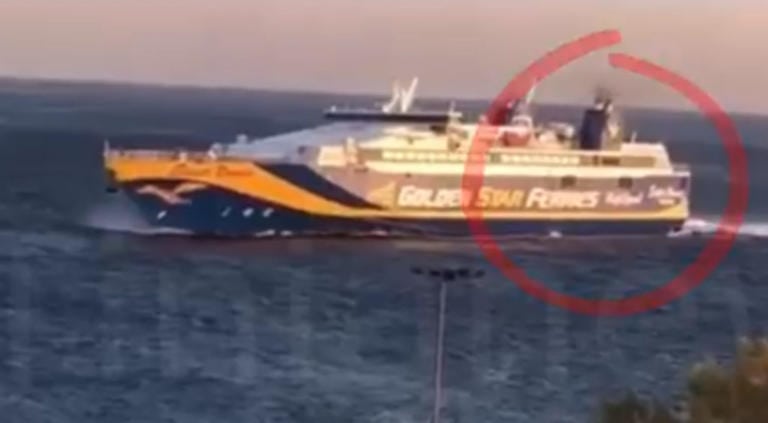 Τήνος: Βίντεο – ντοκουμέντο από την στιγμή που ο 30χρονος πέφτει από το «Super Runner Άνδρος»