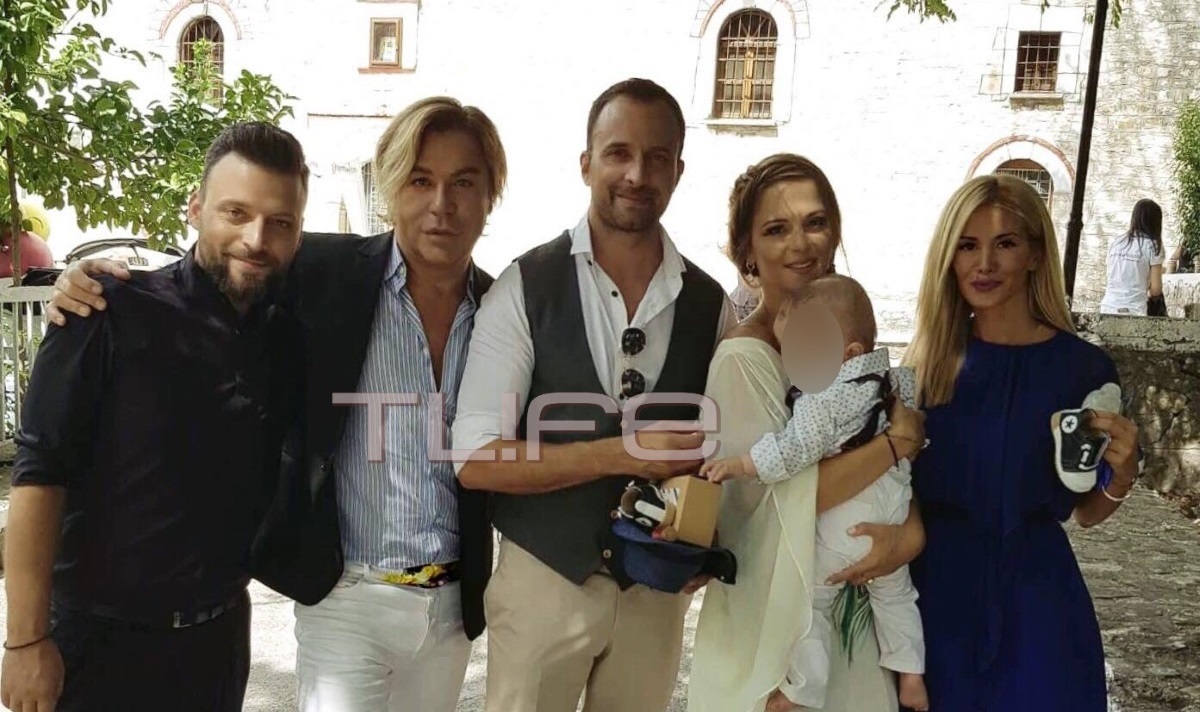 O Γιώργος Λιανός έγινε νονός με καλεσμένους τους Survivor και Τρύφωνα Σαμαρά! [pics]