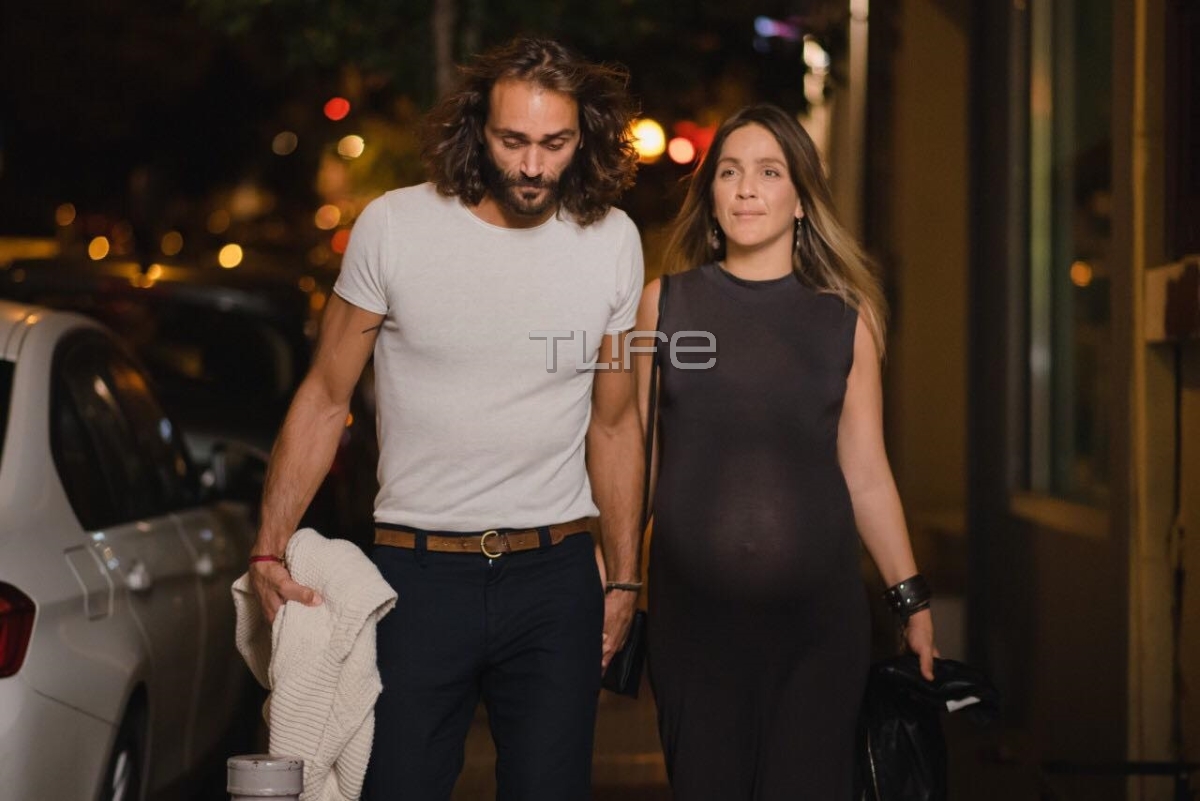 Τεό Θεοδωρίδης: Βραδινή έξοδος με την αγαπημένη του, λίγο πριν έρθουν τα δίδυμα!