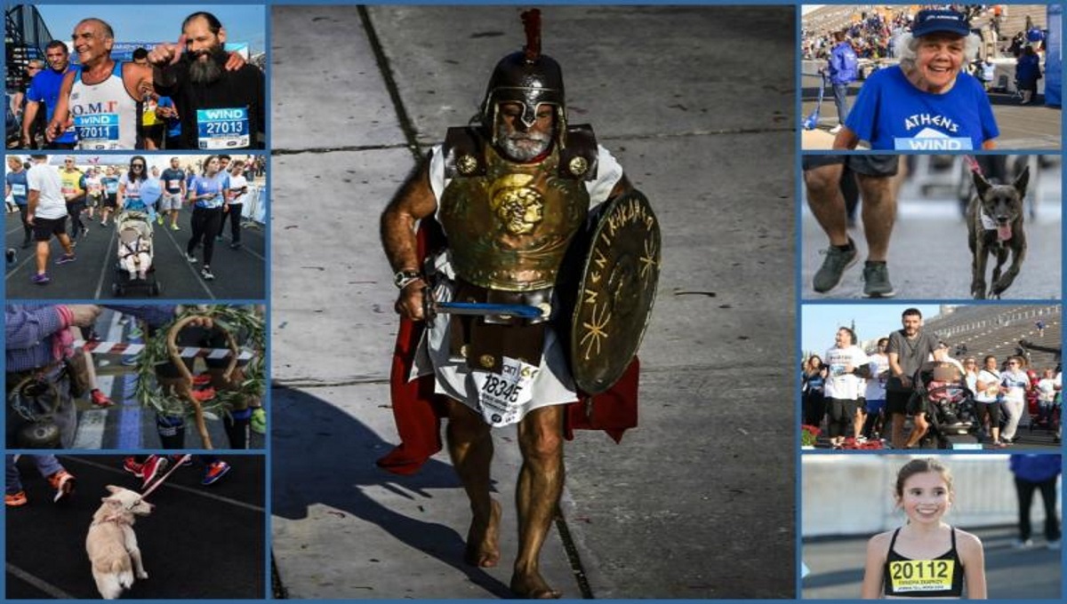 Ο ξυπόλητος “Λεωνίδας”, ο παπάς, η ηλικιωμένη… έφηβη! Με μια λέξη: Μαραθώνιος!