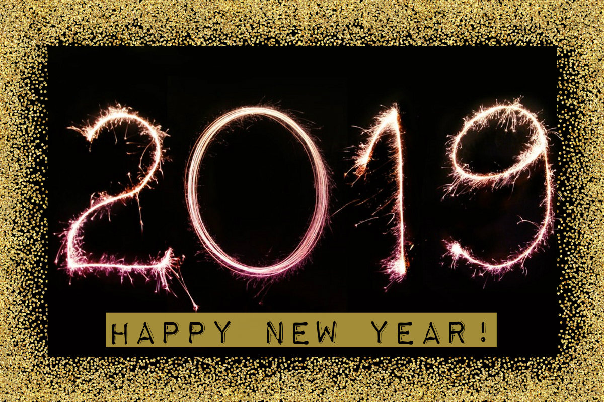 Καλή Χρονιά! Ευτυχισμένο το 2019!