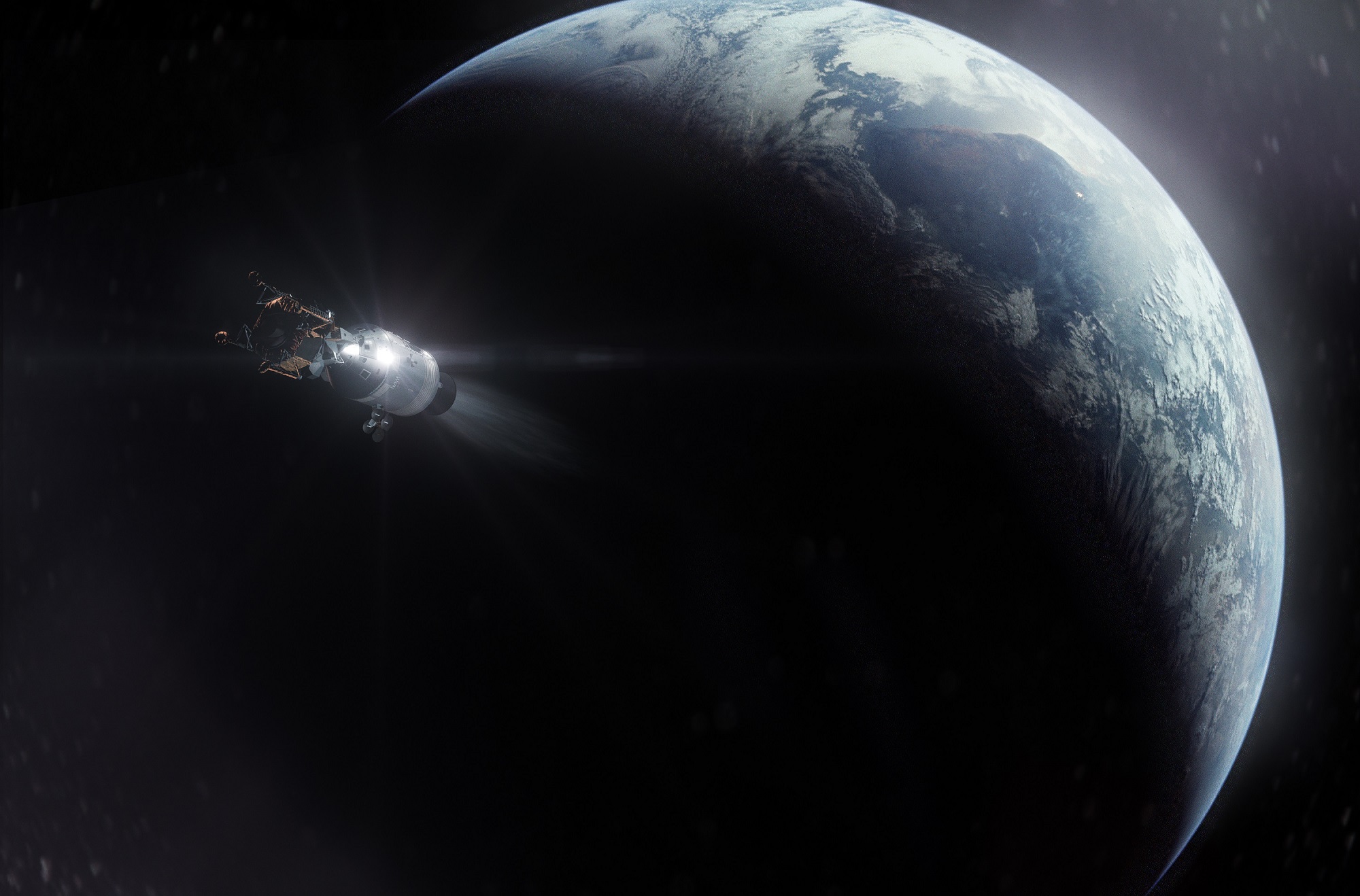 8 ημέρες από τη Γη στη Σελήνη