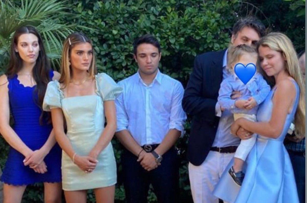 Ο Νίκος Κριθαριώτης και η Ναστάζια Δαρίβα βάφτισαν τον 16 μηνών γιο τους