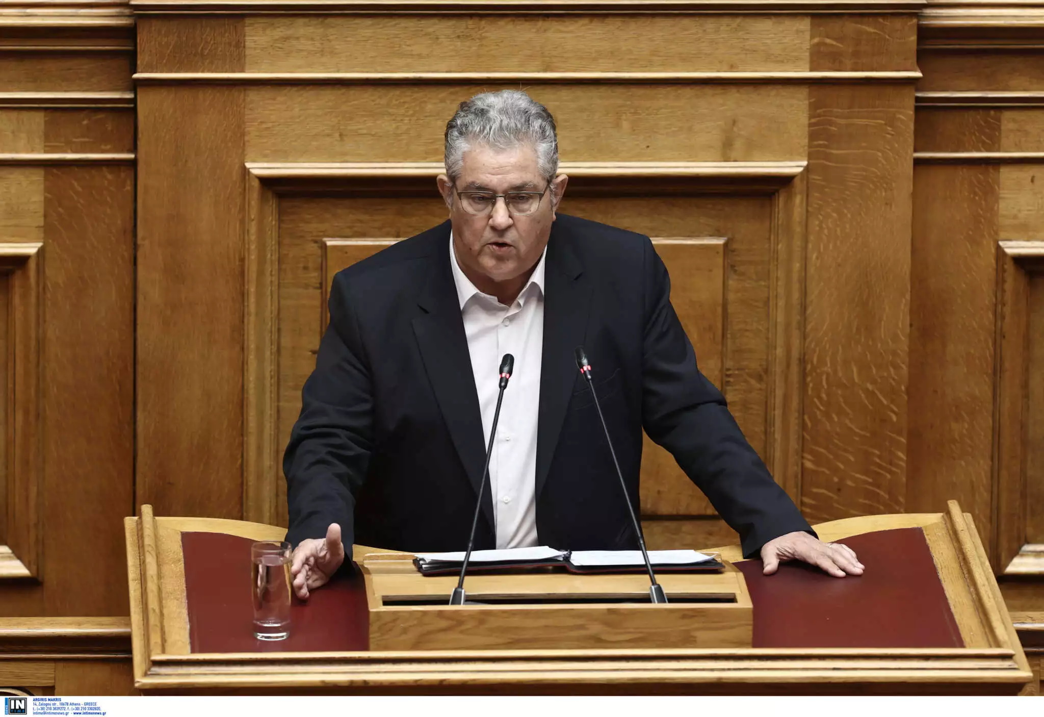 Δημήτρης Κουτσούμπας: Στο νοσοκομείο με λοίμωξη του αναπνευστικού