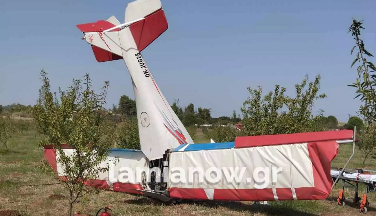 Θήβα: Συνετρίβη μικρό αεροσκάφος κοντά στην Αερολέσχη