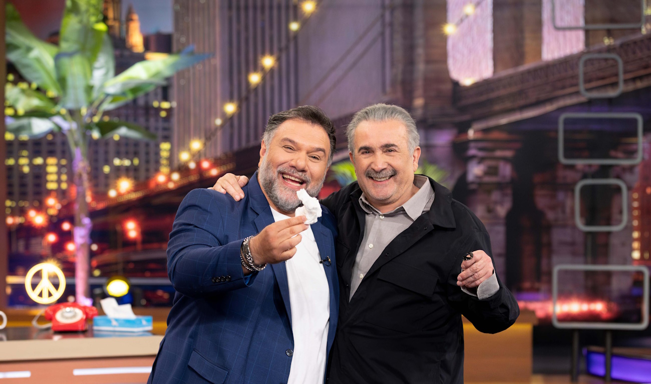 The 2Night Show: Λάκης Λαζόπουλος και Χρήστος Κυριακίδης μιλούν στον Γρηγόρη Αρναούτογλου